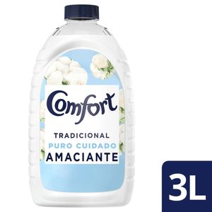 Amaciante Diluído Comfort Tradicional Puro Cuidado 3LT