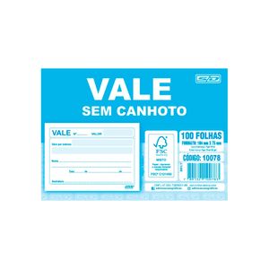 Vale São Domingos sem Canhoto 100 Folhas