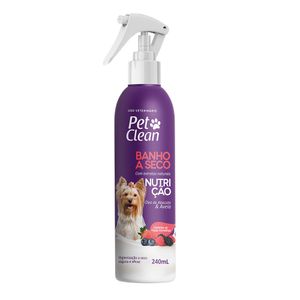 Banho A Seco Nutrição Pet Clean 240ml