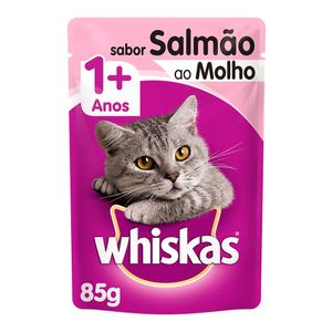 Ração para Gato Sabor Salmão 85g