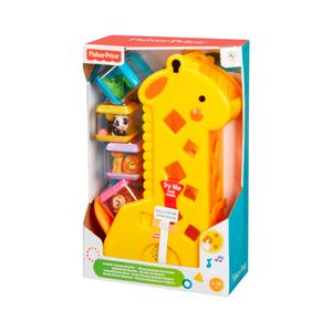 Brinquedo Para Bebês Fisher-Price Girafa Pick-A-Blocks