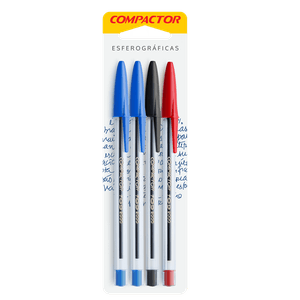 Caneta Top 4 Unidades Compactor