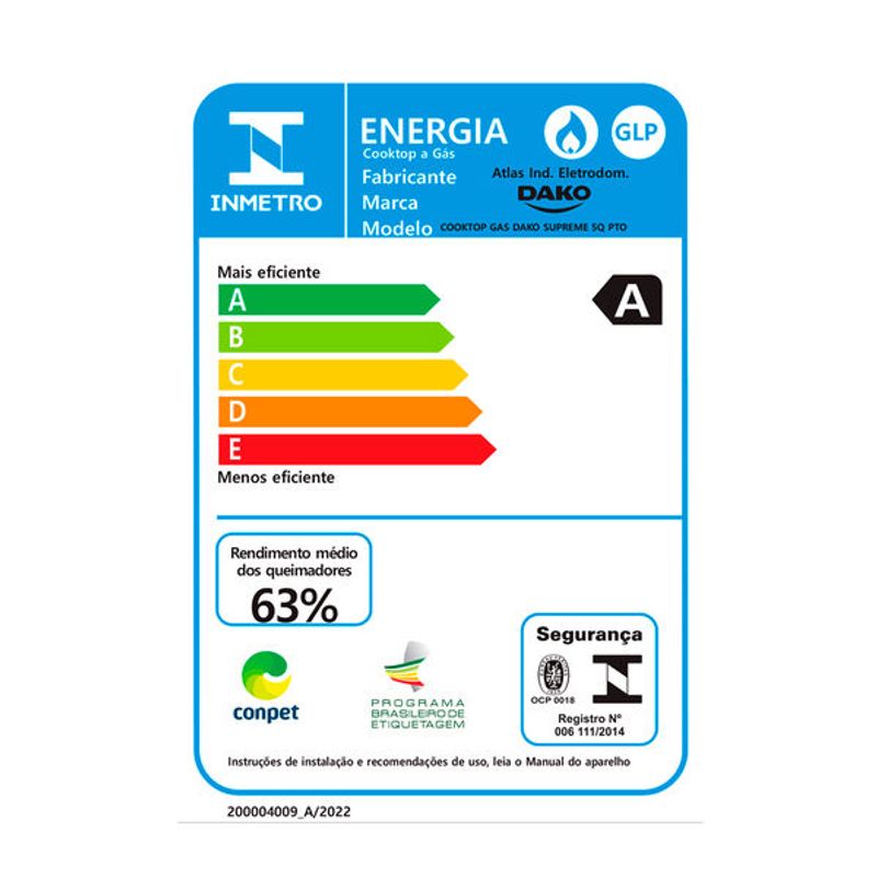fogao-cooktop-dako-supreme-5b-tc-pt