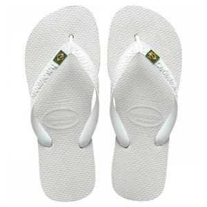 Sandália Havaianas Brasil Branca 39/40