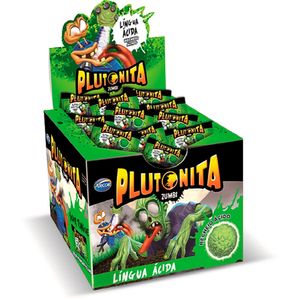 Chiclete Ácido Plutonita Caixa Com 40 Unidades