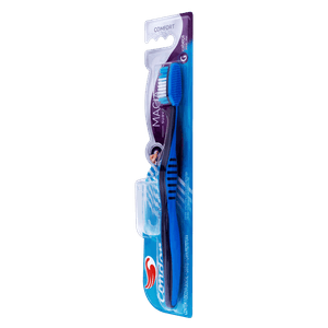 Escova Dental Macia Condor Comfort Cabeça G Grátis Capa Protetora