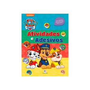 Livro Infantil Ciranda Cultural Patrulha Canina - Adesivos E Atividades