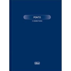 Livro de Ponto Capa Dura Grande 100 Folhas Tilibra