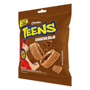 Biscoito Recheio Chocolate Marilan Teens Pacote