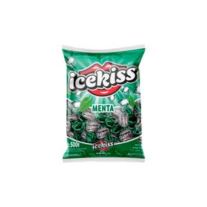 Bala Dura Icekiss Menta 500g