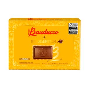 Biscoito Bauducco Cobertura Biscuit Bridgerton Caixa 162g