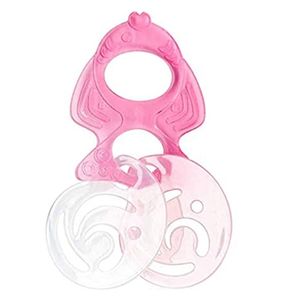 Mordedor Peixe Com Penduricalho Rosa- Lolly