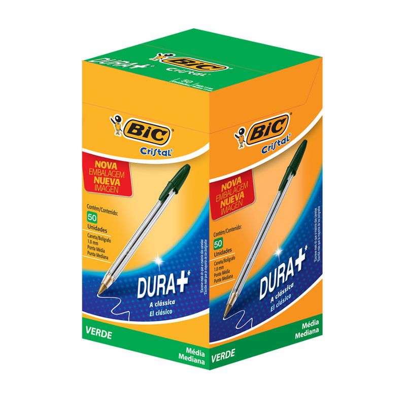 caneta-bic-cristal-orig-verde-50x1