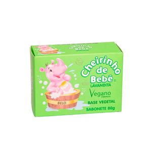 Sabonete Cheirinho De Bebê Lavandita 80g
