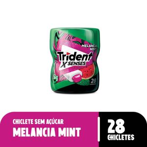 Chiclete Trident X Senses Melancia Mint Sem Açúcar 54g