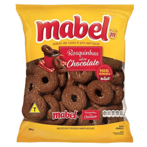 Biscoito Mabel Rosquinha Chocolate 300g