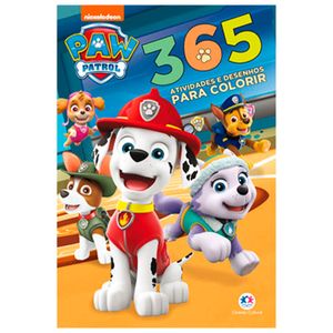 Livro Patrulha Canina Desenho Ciranda Colorido 1und