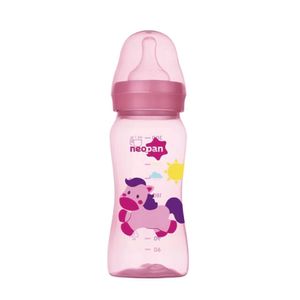 Mamadeira Neopan Criativa BL Rosa 300ml