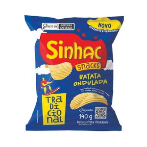 Batata Ondulada Tradicional Sinhá 140g
