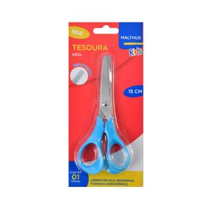 Tesoura Malthus Azul