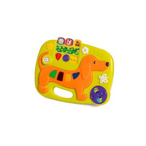Brinquedo Infantil Tateti Cachorrinho com Som Musical Didático