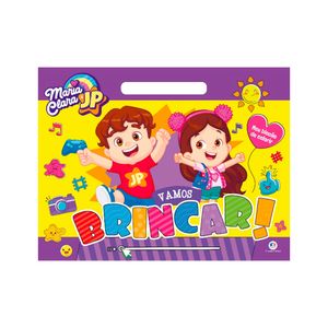 Livro Infantil Ciranda Cultural Maria Clara e JP - Vamos brincar! Meu Blocão De Colorir