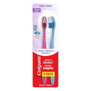 Escova de Dente Colgate Gengiva Comfort Combo com 2 Unidades