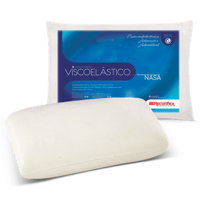 Travesseiro Viscoelástico Nasa Firme 50x70cm - Reconflex