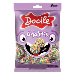 Bala Docile Gelatines Festa 80g