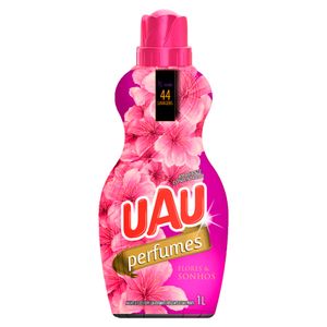 Amaciante de Roupas Concentrado Flores e Sonhos Uau 1L
