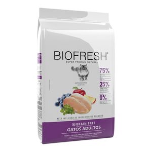 Ração Biofresh Gatos Adultos Sabor Frango 400g
