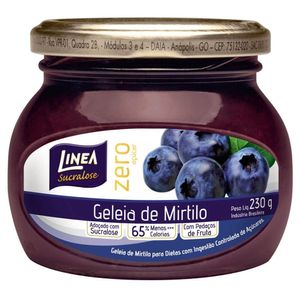 Geléia Mirtilo Zero Açúcar Linea 230g