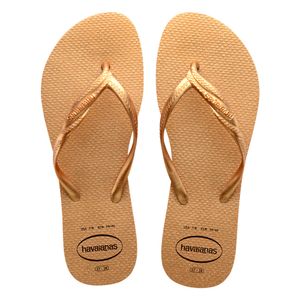 Sandália Havaianas Fantasia Gloss Dourada Tamanho 35/36