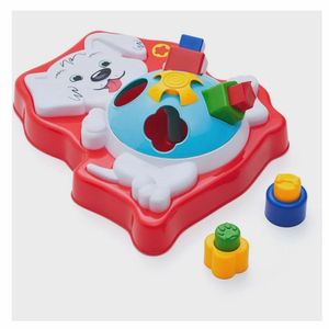 Brinquedo de Encaixar com 4 Peças Educativo Dog Mix Calesita