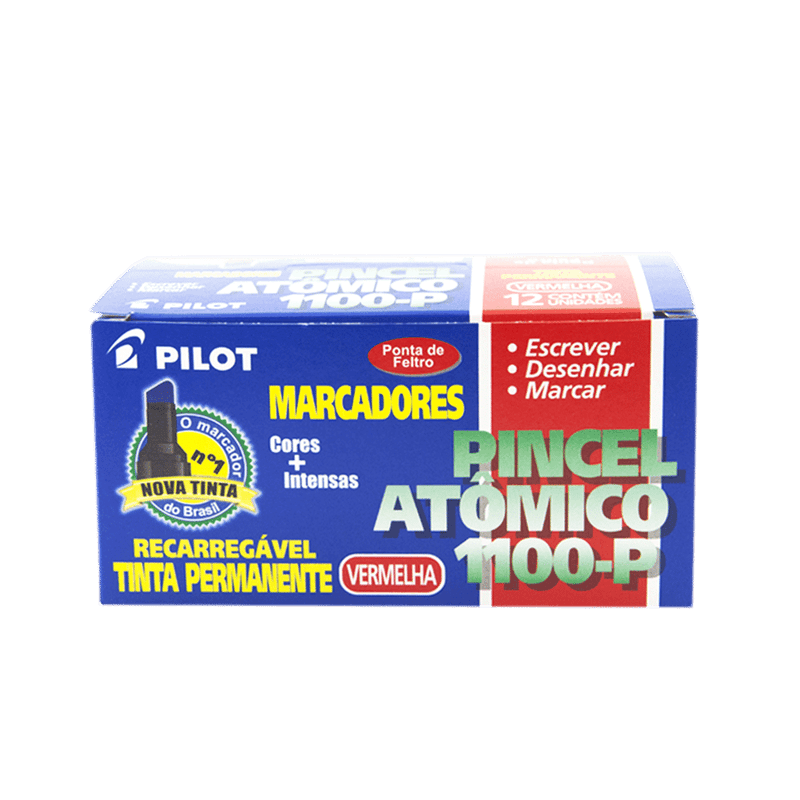 pincel-atom-pilot-recar-verm-12x1