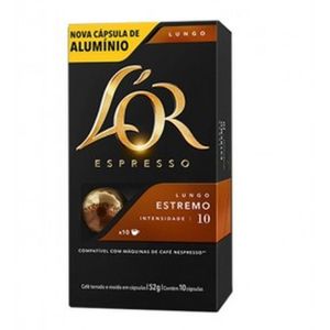 Cápsula de Café Lungo Estremo L'or Café do Ponto 10 Cápsulas 52g