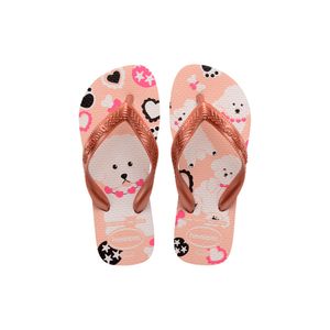 Sandália Havaianas Kids Top Pets Rosa Ballet/Dourado Blush 33/34