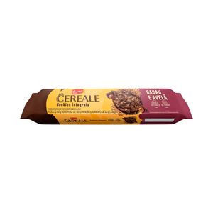 Biscoito Bauducco Cereale Cookie Integral Cacau e Avelã 80g