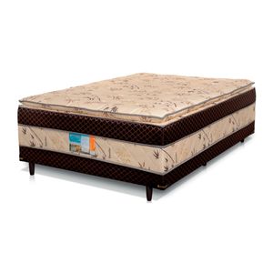 Conjunto Box Casal Atenas D33 Titanio 138x52cm