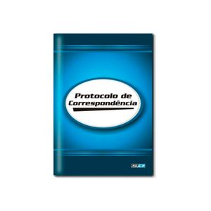 Livro De Protocolo Correspondência São Domingos Com 100 Folhas