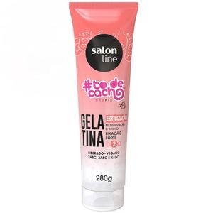 Gelatina para Capilar Fixação Forte Salon Line