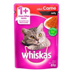 Ração para Gatos Adultos Sabor Carne Jelly 85g