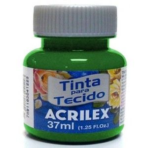 Tinta Para Tecido Verde Abacate Acrilex 37Ml