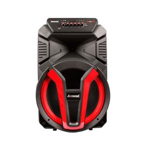 Caixa Amplificada Amvox ACA 780 Vulcano Bluetooth 700W Bivolt Preta