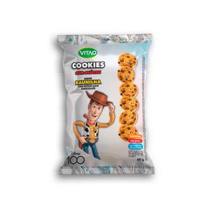 Biscoito Cookies Baunilha Vitao Disney Sem Glúten 60g