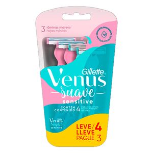 Aparelho de Barbear Descartável Sensitive Venus Leva 4 pague 3