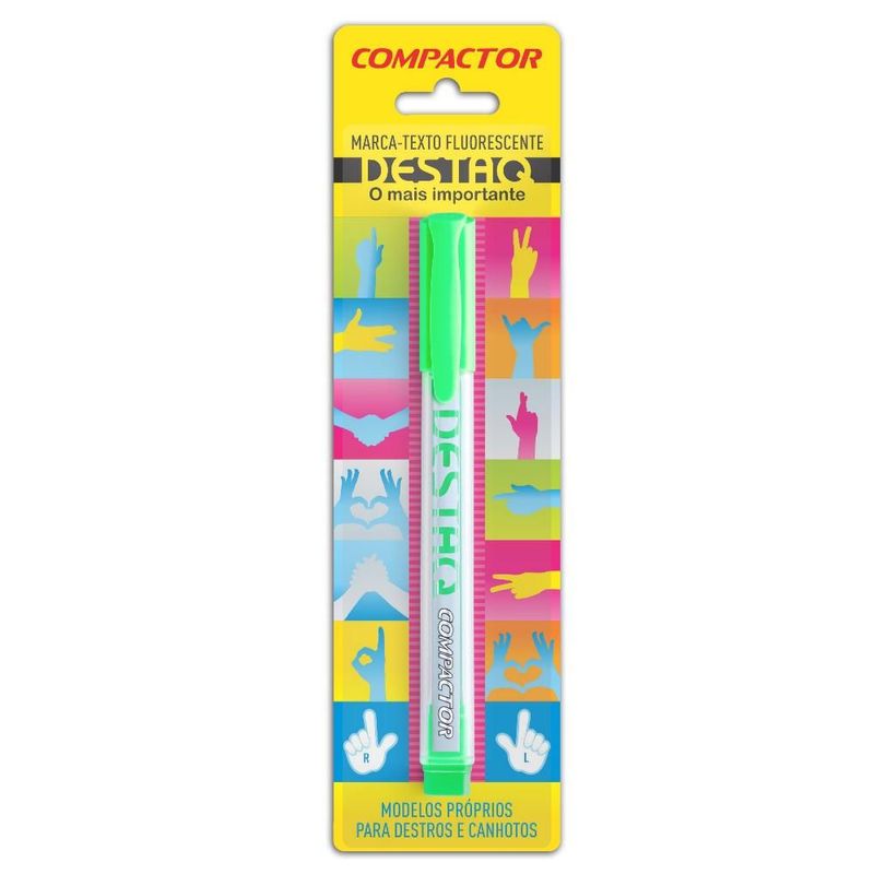 marca-texto-compac-destaq-verde-und