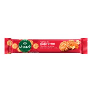 Biscoito Piraquê Chocolate Branco e Geleia de Maçã com Canela Supreme 80g