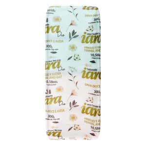 Sabonete Em Barra Iara Erva Doce & Aveia 75g Combo com 4 Unidades