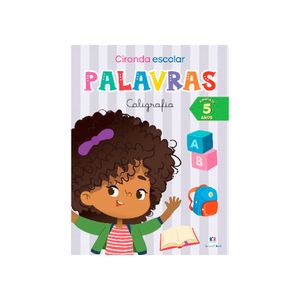 Livro Infantil Ciranda Escolar Caligrafia Palavras